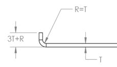 minimum flange length sheet metal|sheet metal bending design guidelines.